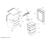 Схема №1 GSD12P20 с изображением Емкость для заморозки для холодильника Bosch 00448567
