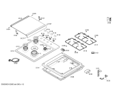 Схема №1 NGT612LTR с изображением Крышка для плиты (духовки) Bosch 00247626