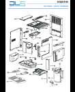 Схема №4 ESAM 6620 с изображением Панель для электрокофемашины DELONGHI 7313226551