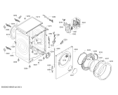Схема №3 WAN281P7SN с изображением Панель управления для стиралки Bosch 11013302