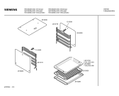 Схема №4 HB13361EU с изображением Фронтальное стекло для электропечи Siemens 00296339