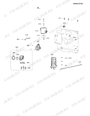 Схема №5 STH 8563 IN с изображением Тэн для плиты (духовки) Whirlpool 482000023953