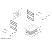 Схема №1 HEV43S351 Horno.BO.poliv.2d.B3.E0_CIF.pt_bsc.inox с изображением Ручка выбора программ для духового шкафа Bosch 00614954