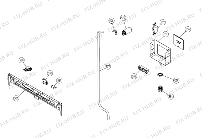 Схема №5 T793C US   -white (340880, TD60.3) с изображением Декоративная панель для стиральной машины Gorenje 349255