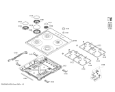 Схема №2 CA214290IL 4G CN T60R с изображением Варочная панель для электропечи Bosch 00688676