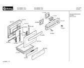 Схема №4 4CL182N с изображением Столешница для плиты (духовки) Bosch 00217041