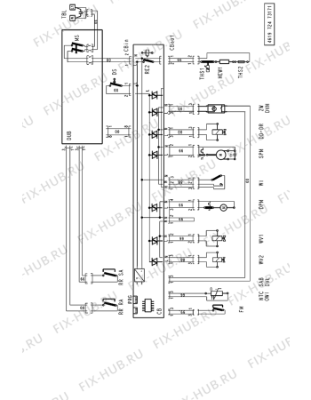 Схема №2 L 524 с изображением Панель для электропосудомоечной машины Whirlpool 481245373478