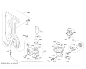 Схема №3 SMI50D35EU AquaStop с изображением Силовой модуль запрограммированный для посудомоечной машины Bosch 12018271