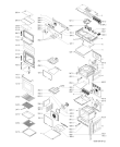 Схема №1 6AKZ167/WH/01 с изображением Дверца для электропечи Whirlpool 481245059461