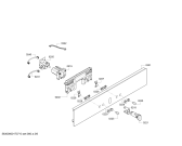 Схема №3 B16E74S3 с изображением Панель управления для духового шкафа Bosch 00744869