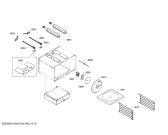 Схема №6 PRG304EG с изображением Панель управления для духового шкафа Bosch 00144806