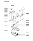 Схема №1 DE643F с изображением Изоляция для утюга (парогенератора) Rowenta RS-DM0191