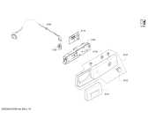 Схема №3 WTW84370FG Avantixx 7 с изображением Панель управления для электросушки Bosch 00709176