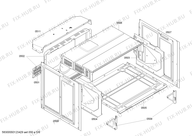 Схема №4 HBN770550F с изображением Панель управления для плиты (духовки) Bosch 00447159