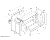 Схема №4 HBN770550F с изображением Панель управления для плиты (духовки) Bosch 00447159