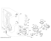 Схема №5 SMS43E02TR с изображением Панель управления для электропосудомоечной машины Bosch 00704656