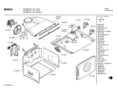 Схема №1 HBN4863 с изображением Крышка кнопки для плиты (духовки) Bosch 00168892