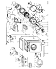 Схема №1 AWG 332 с изображением Уплотнение для стиральной машины Whirlpool 481953288045