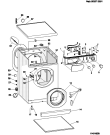 Схема №1 AW125NA (F034657) с изображением Кнопка, ручка переключения для стиральной машины Indesit C00143919