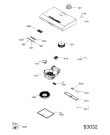 Схема №1 LAGAN10304591 с изображением Моторчик вентилятора Whirlpool 482000024095