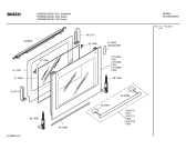 Схема №3 HEN600150 с изображением Фронтальное стекло для электропечи Bosch 00473452