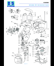 Схема №1 BCO 264 (110V) с изображением Нагревательный элемент для кофеварки (кофемашины) DELONGHI 5132104200