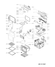 Схема №1 ELVE 8160/PT с изображением Электропитание для духового шкафа Whirlpool 481010396008