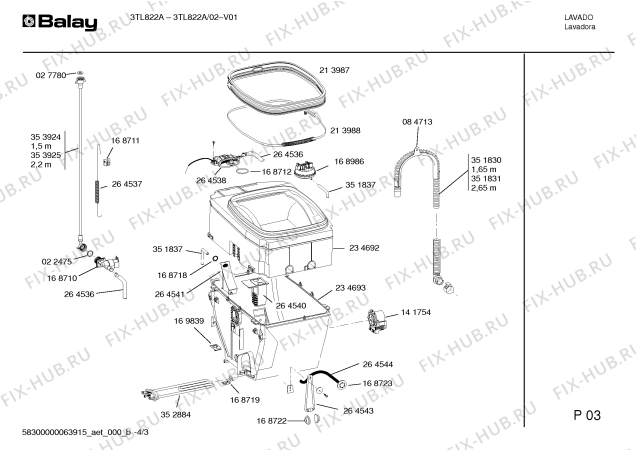 Схема №3 3TL822A с изображением Модуль управления мотором для стиралки Bosch 00480674