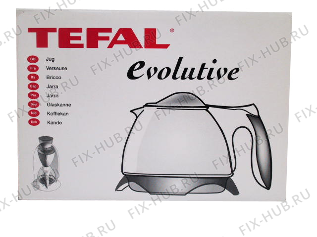 Большое фото - Емкость для электрокофемашины Tefal 989001 в гипермаркете Fix-Hub