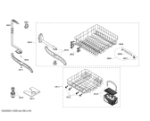 Схема №5 SHX36L16UC DLX Series с изображением Панель управления для посудомоечной машины Bosch 00448278