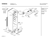 Схема №1 KD40W00GB с изображением Передняя панель для холодильной камеры Siemens 00355247