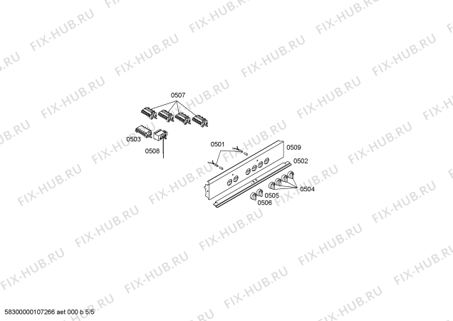 Схема №3 HS27229SC с изображением Варочная панель для плиты (духовки) Siemens 00710851