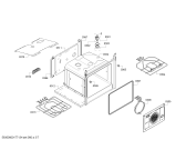 Схема №4 HCE748320S с изображением Панель управления для духового шкафа Bosch 00679513