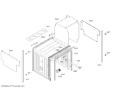 Схема №5 SGU57M95EU с изображением Передняя панель для посудомоечной машины Bosch 00700370