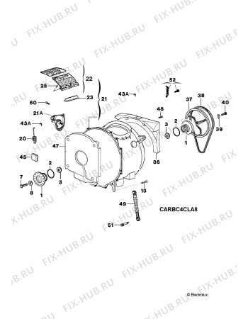 Взрыв-схема стиральной машины Zoppas PT510 - Схема узла Functional parts 267