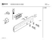 Схема №2 B1531N2 MEGA4539A с изображением Панель управления для духового шкафа Bosch 00434073