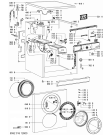 Схема №2 LUNA 1200/6 с изображением Декоративная панель для стиральной машины Whirlpool 480111101508