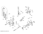 Схема №2 SGS44E12II с изображением Панель управления для электропосудомоечной машины Bosch 00665933