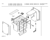 Схема №4 SGIATA1 VA320J5U с изображением Передняя панель для посудомойки Bosch 00356793