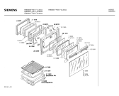 Схема №3 HB83240FF с изображением Передняя часть корпуса для духового шкафа Siemens 00273887