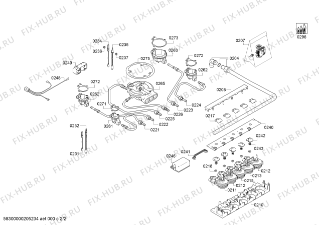 Схема №1 T27DS59S0 с изображением Решетка для электропечи Bosch 11015109