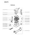 Схема №1 FDD941(0) с изображением Провод для электровафельницы Krups TS-01011770