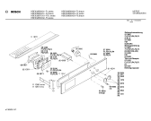 Схема №1 HBE636B69 с изображением Панель для электропечи Bosch 00270584