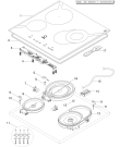 Схема №1 TT6143NR (F030669) с изображением Запчасть для духового шкафа Indesit C00112401