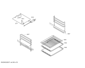 Схема №3 HGD747355F с изображением Направляющие с полн. выдвиж., 1 ур. для электропечи Bosch 00741190
