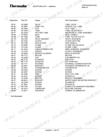 Схема №10 KBULT3671A с изображением Зажим для посудомойки Bosch 00422396