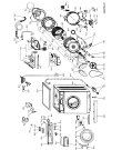 Схема №1 AWG 332/4 с изображением Ручка (крючок) люка для стиральной машины Whirlpool 481249868203