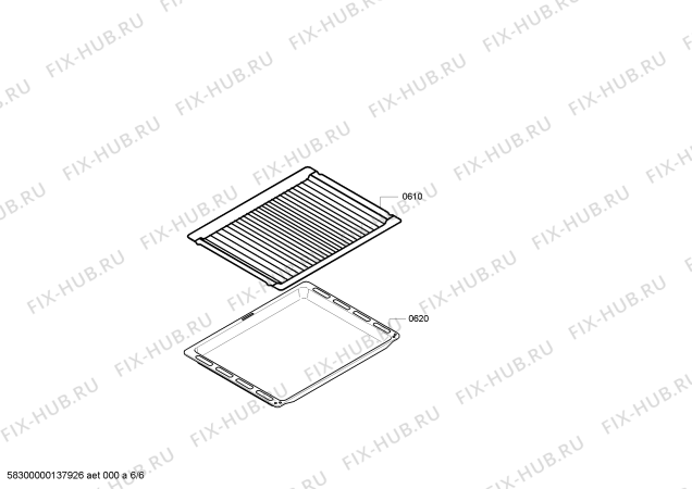 Взрыв-схема плиты (духовки) Siemens HB73RA550E - Схема узла 06