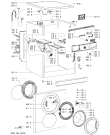 Схема №2 AWO/D 6447 с изображением Микромодуль для стиралки Whirlpool 481221470406