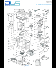 Схема №1 BCO410 с изображением Труба для электрокофемашины DELONGHI 5313232071